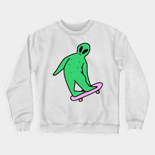 Alien skater Crewneck Sweatshirt
